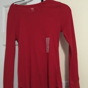 Gap long sleeve shirt red (M)